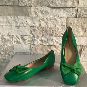 C.Paravano Bow Ballerina Flats (Eva)